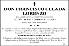 Francisco Celada Lorenzo